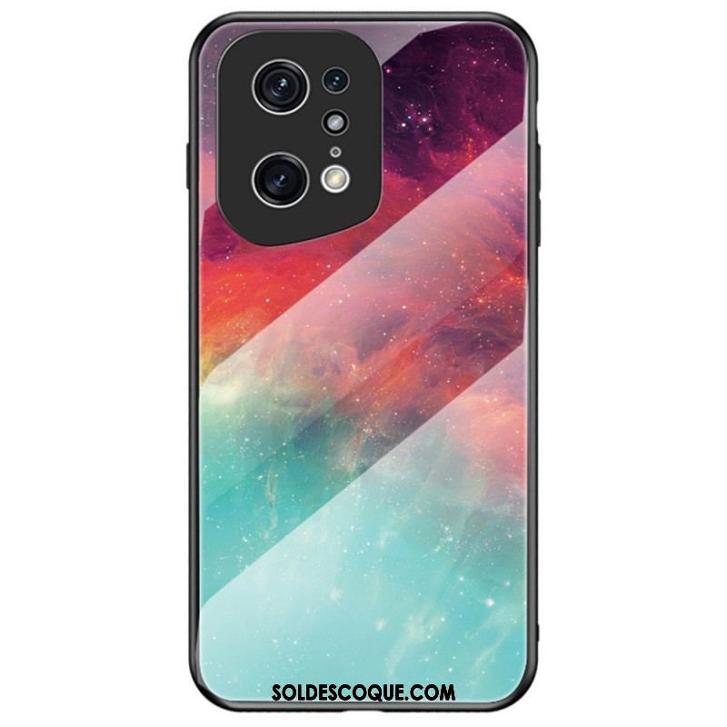 Coque Oppo Find X5 Pro Verre Trempé Marbre