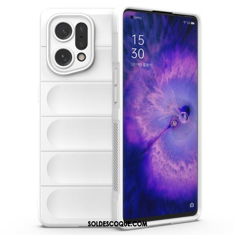 Coque Oppo Find X5 Silicone Contemporaine