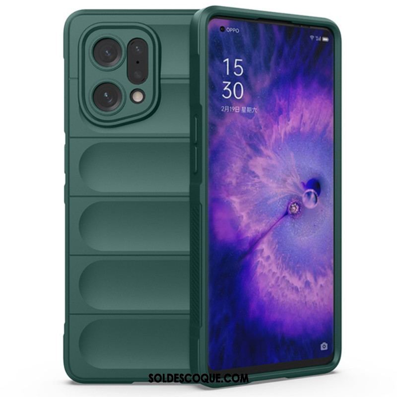 Coque Oppo Find X5 Silicone Contemporaine