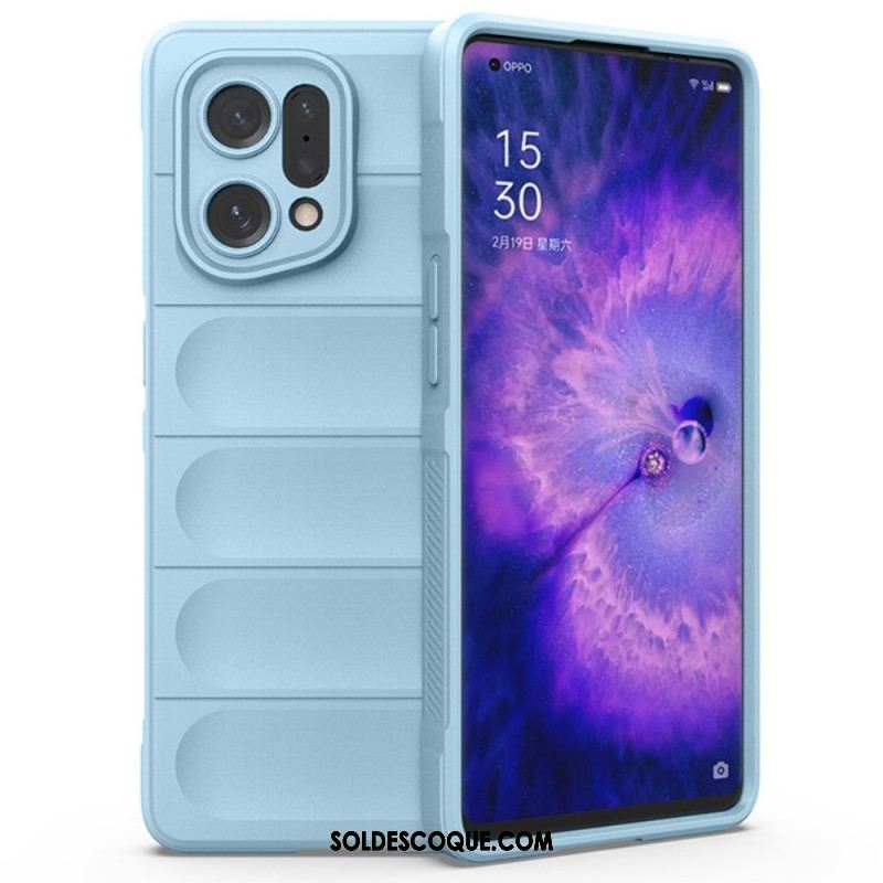 Coque Oppo Find X5 Silicone Contemporaine