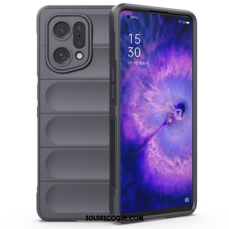 Coque Oppo Find X5 Silicone Contemporaine