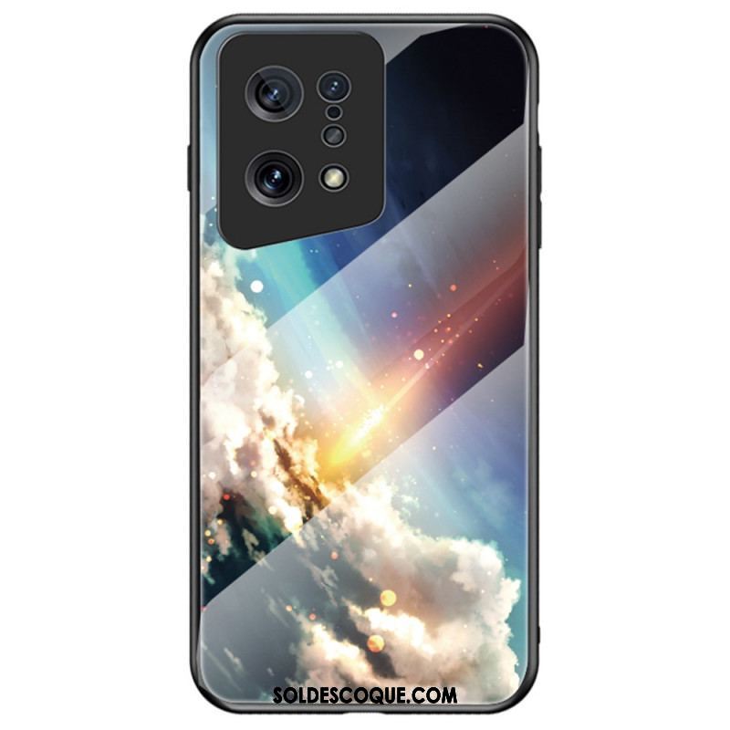 Coque Oppo Find X5 Verre Trempé Marbre