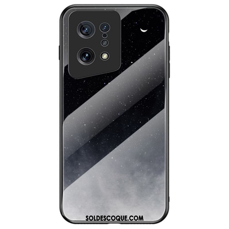 Coque Oppo Find X5 Verre Trempé Marbre