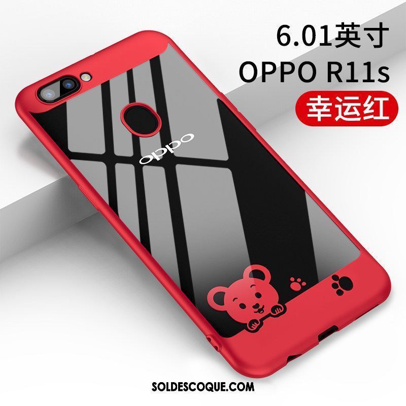 Coque Oppo R11s Créatif Incassable Très Mince Tout Compris Personnalité Pas Cher