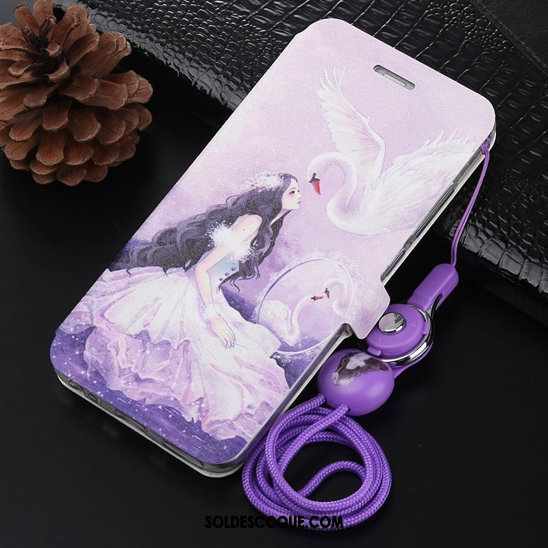 Coque Oppo R11s Fluide Doux Étui En Cuir Charmant Téléphone Portable Violet France