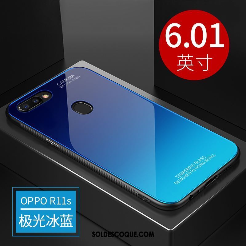 Coque Oppo R11s Incassable Créatif Silicone Très Mince Tout Compris Pas Cher