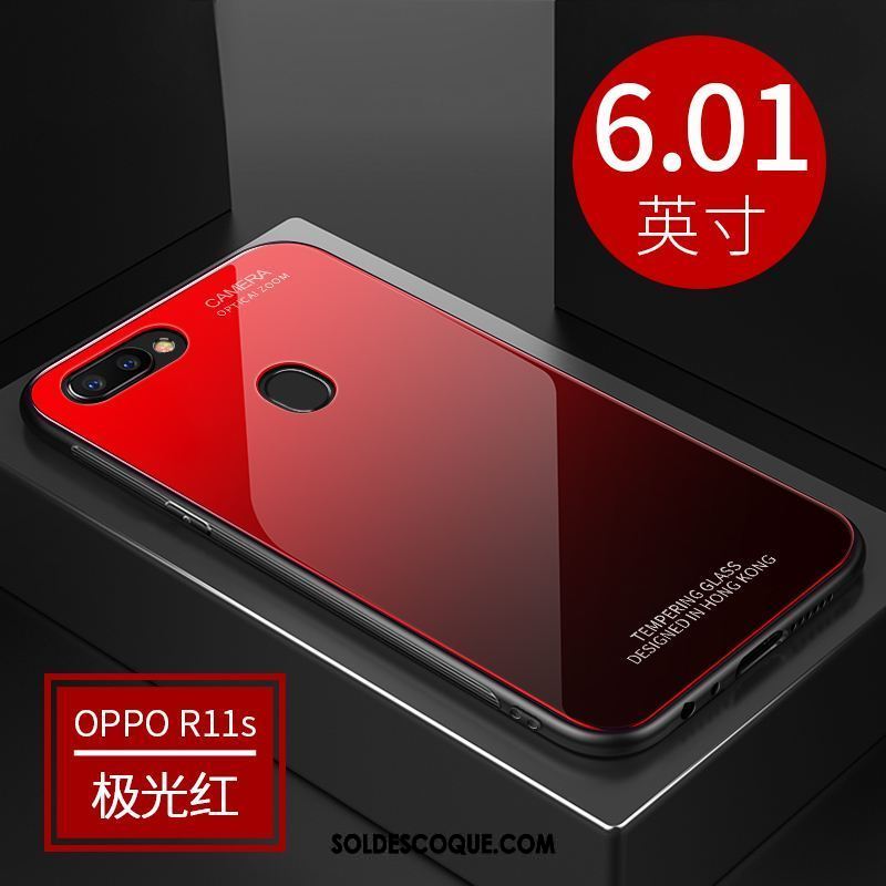 Coque Oppo R11s Incassable Créatif Silicone Très Mince Tout Compris Pas Cher