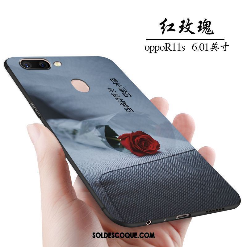 Coque Oppo R11s Incassable Créatif Étui Tout Compris Téléphone Portable Pas Cher