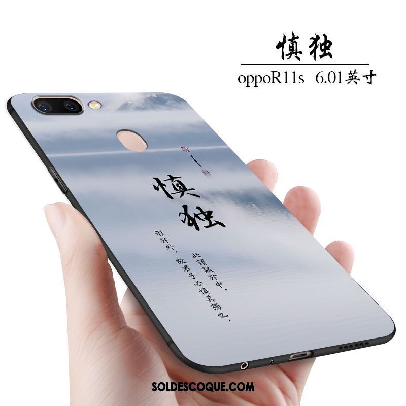 Coque Oppo R11s Incassable Créatif Étui Tout Compris Téléphone Portable Pas Cher