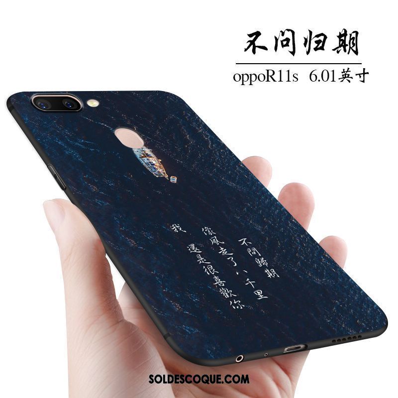 Coque Oppo R11s Incassable Créatif Étui Tout Compris Téléphone Portable Pas Cher