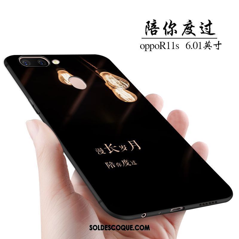 Coque Oppo R11s Incassable Créatif Étui Tout Compris Téléphone Portable Pas Cher