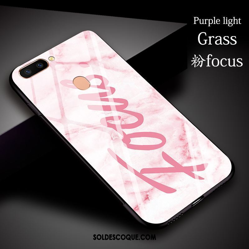 Coque Oppo R11s Personnalité Tout Compris Verre Modèle Fleurie Téléphone Portable Pas Cher