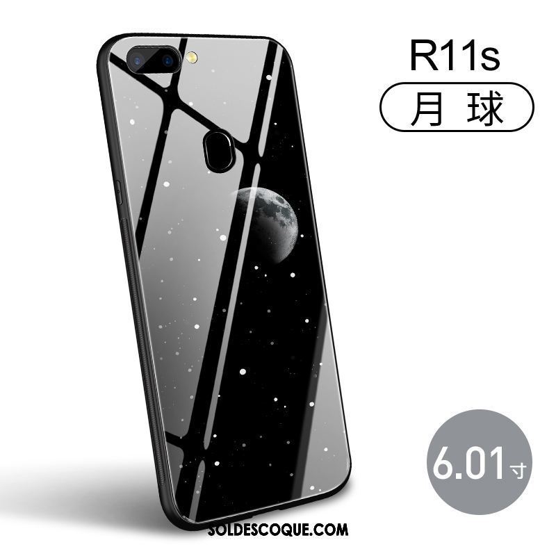 Coque Oppo R11s Téléphone Portable Personnalité Protection Étui Verre En Ligne