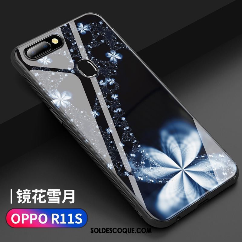 Coque Oppo R11s Verre Incassable Marque De Tendance Personnalité Silicone En Ligne