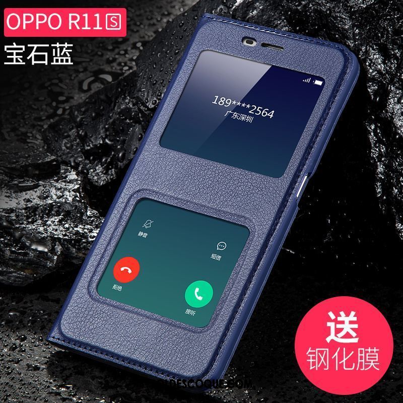 Coque Oppo R11s Étui Mode Personnalité Tempérer Protection Pas Cher