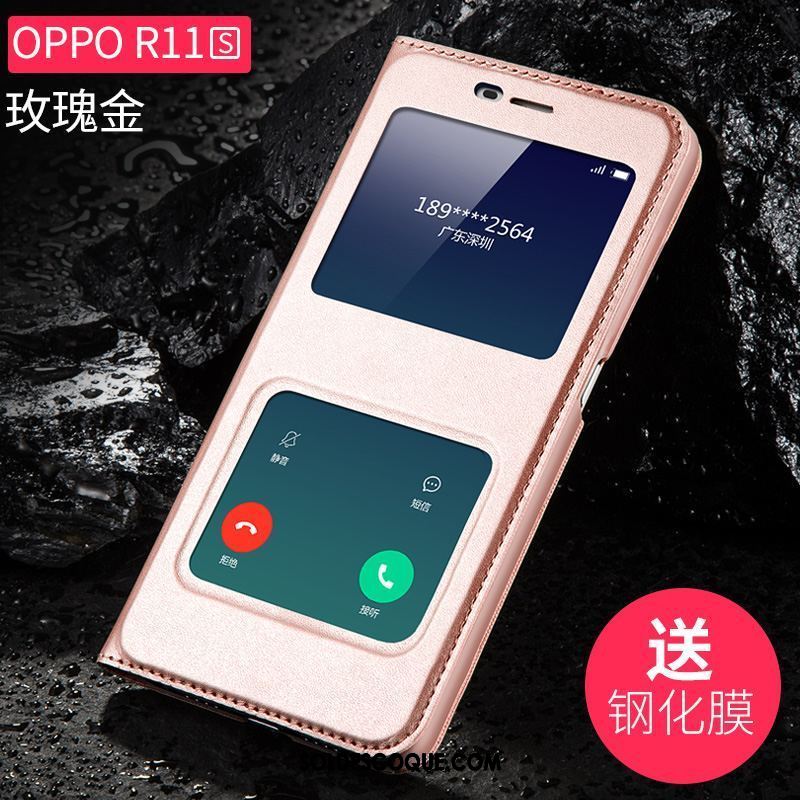 Coque Oppo R11s Étui Mode Personnalité Tempérer Protection Pas Cher