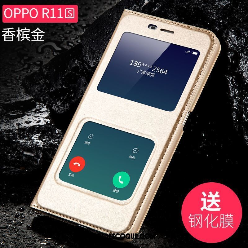 Coque Oppo R11s Étui Mode Personnalité Tempérer Protection Pas Cher