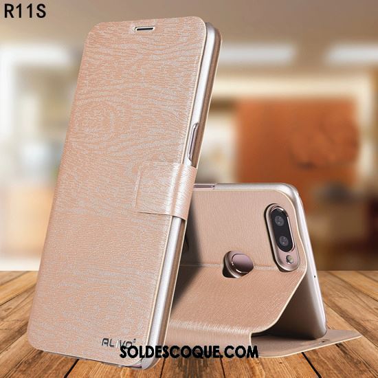 Coque Oppo R11s Étui Protection Étui En Cuir Téléphone Portable Incassable Housse En Ligne