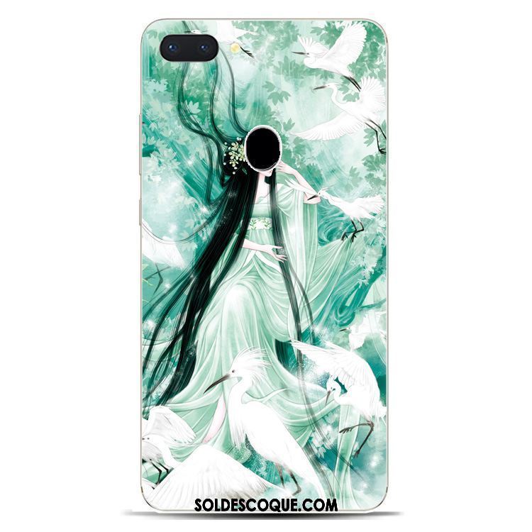 Coque Oppo R15 Bleu Couleur Fluide Doux Silicone Étui Housse En Ligne