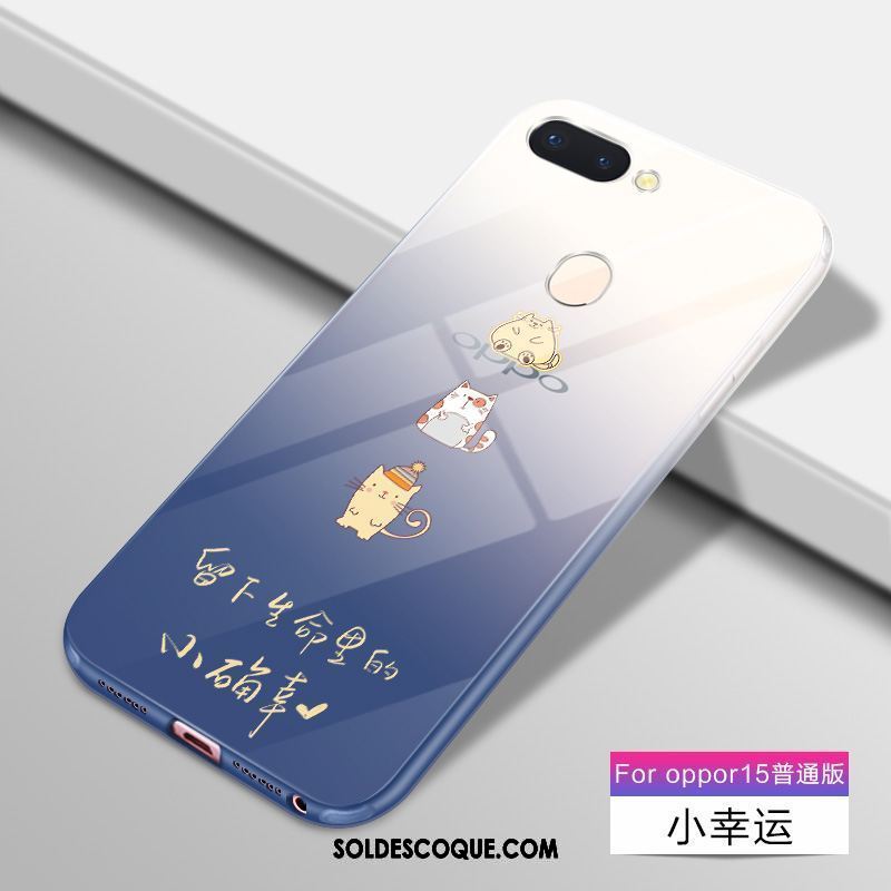 Coque Oppo R15 Dessin Animé Petit Incassable Frais Nouveau En Vente