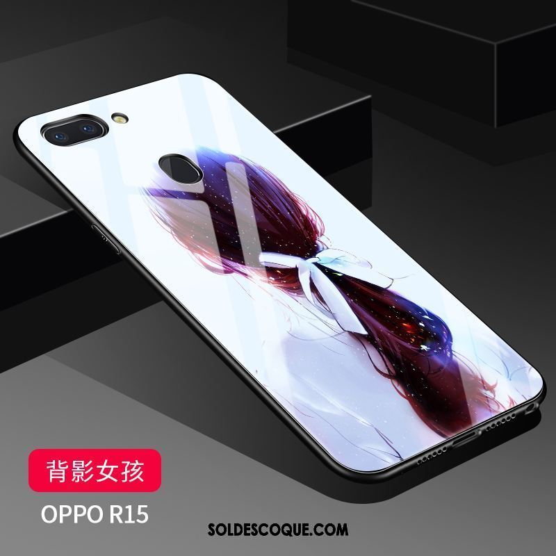 Coque Oppo R15 Délavé En Daim Étui Tendance Très Mince Téléphone Portable Soldes