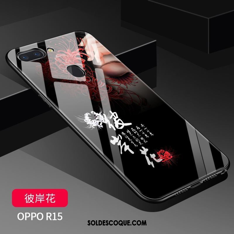 Coque Oppo R15 Délavé En Daim Étui Tendance Très Mince Téléphone Portable Soldes