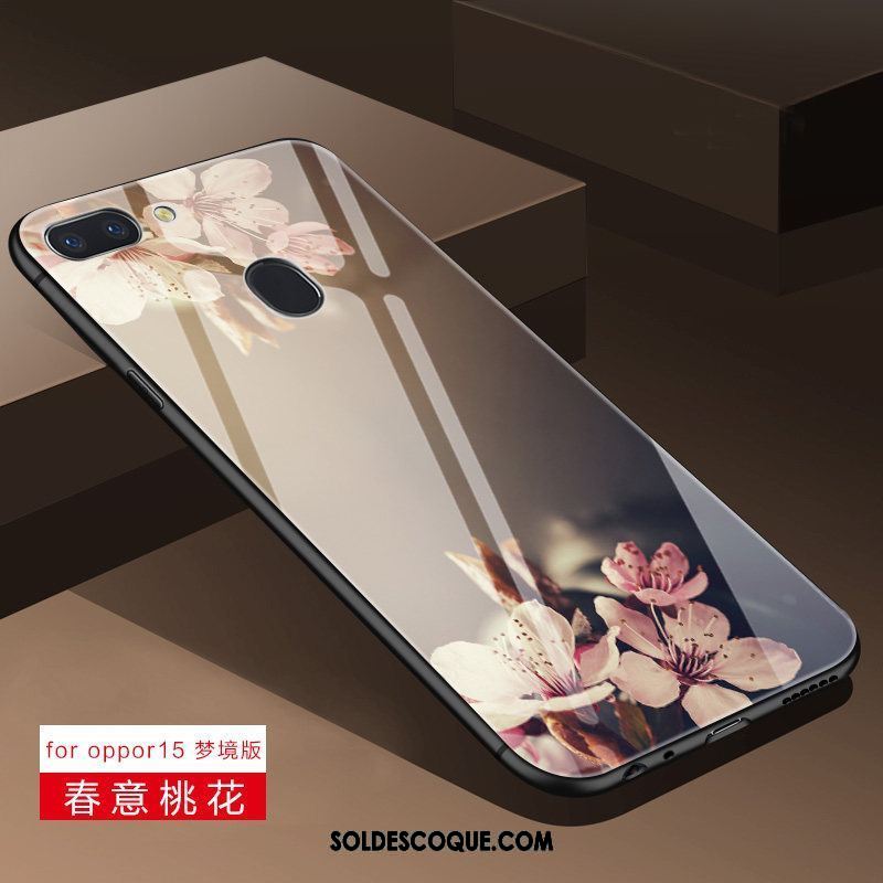 Coque Oppo R15 Fluide Doux Incassable Frais Petit Personnalité Housse Pas Cher