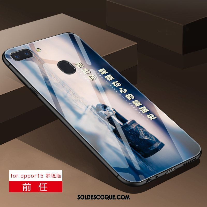 Coque Oppo R15 Fluide Doux Incassable Frais Petit Personnalité Housse Pas Cher