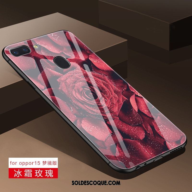 Coque Oppo R15 Fluide Doux Incassable Frais Petit Personnalité Housse Pas Cher