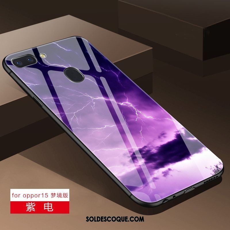 Coque Oppo R15 Fluide Doux Incassable Frais Petit Personnalité Housse Pas Cher