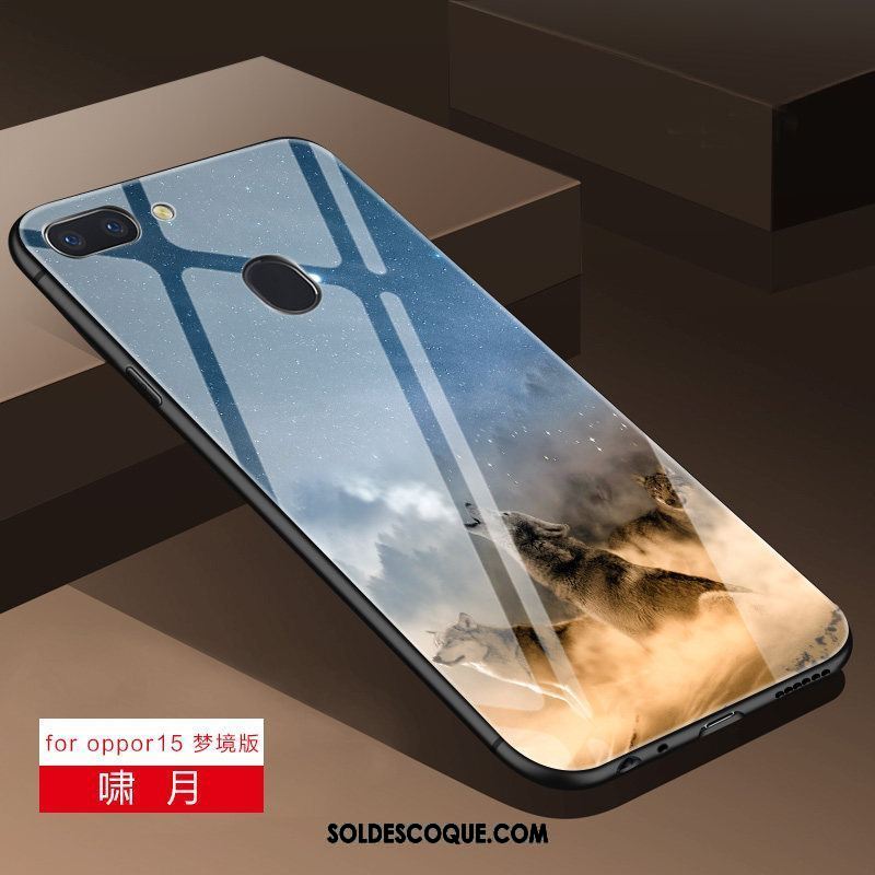 Coque Oppo R15 Fluide Doux Incassable Frais Petit Personnalité Housse Pas Cher