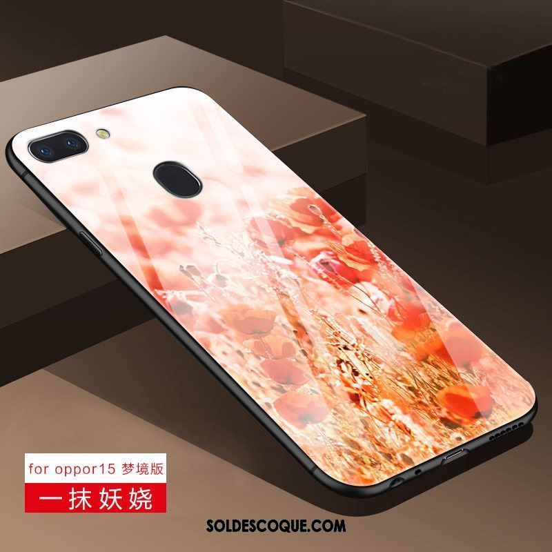 Coque Oppo R15 Fluide Doux Incassable Frais Petit Personnalité Housse Pas Cher