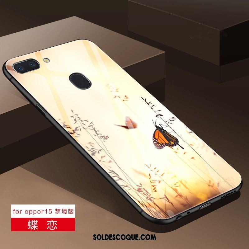 Coque Oppo R15 Fluide Doux Incassable Frais Petit Personnalité Housse Pas Cher