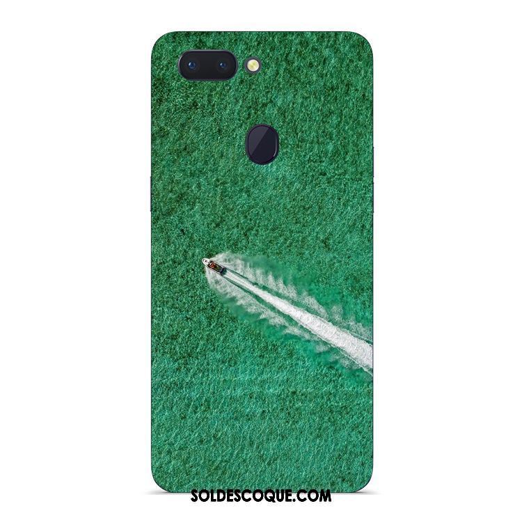 Coque Oppo R15 Fluide Doux Vert Frais Téléphone Portable Petit France