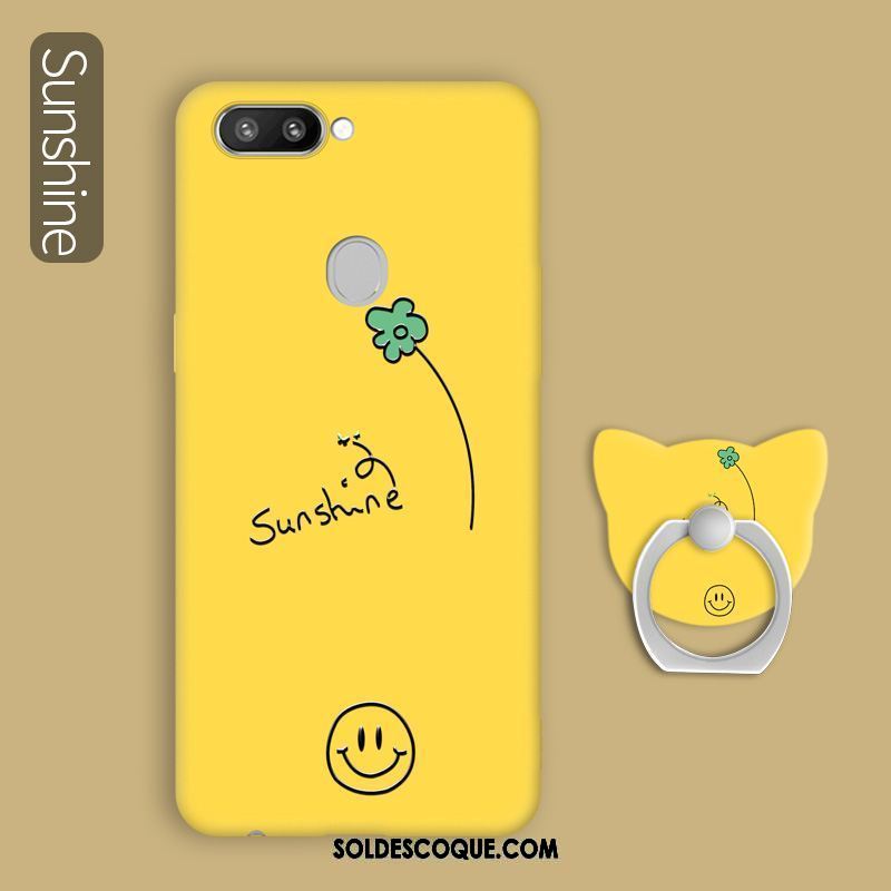 Coque Oppo R15 Jaune Rose Europe Téléphone Portable Pas Cher