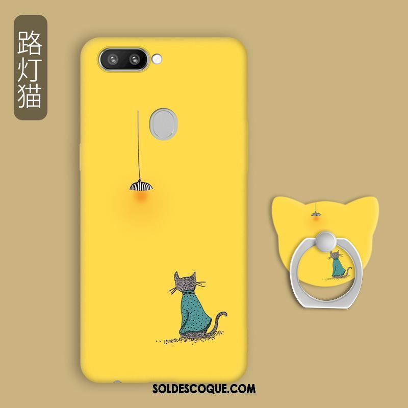 Coque Oppo R15 Jaune Rose Europe Téléphone Portable Pas Cher