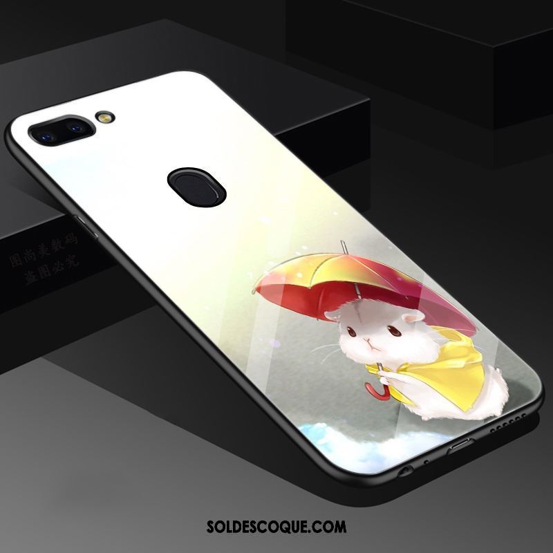 Coque Oppo R15 Mignonne Petit Protection Rat Créatif Pas Cher