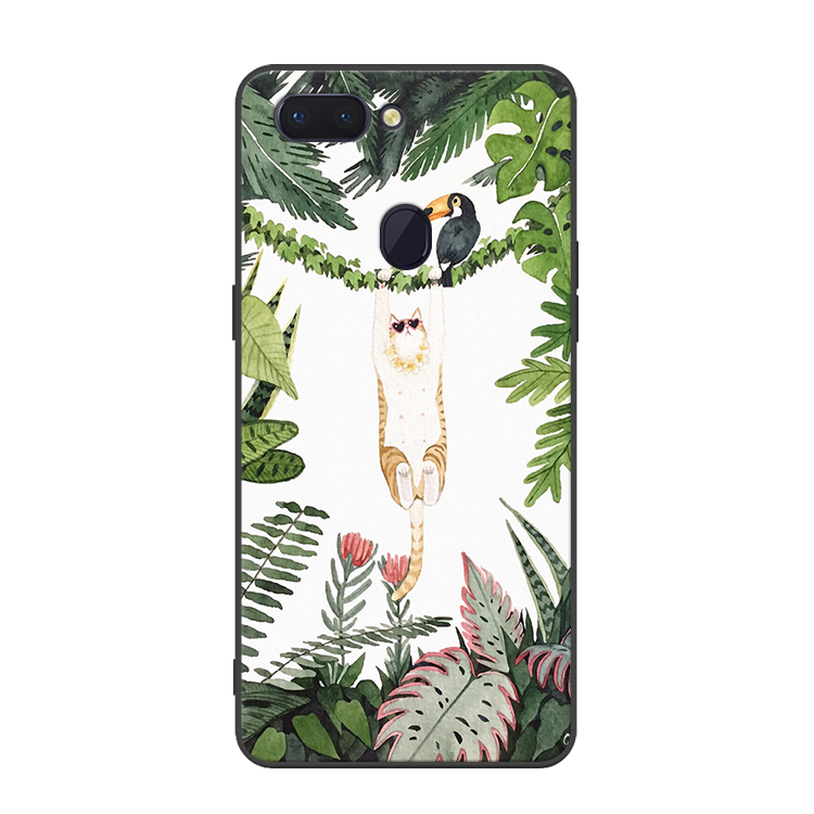 Coque Oppo R15 Pro Art Téléphone Portable Blanc Silicone Petit Pas Cher