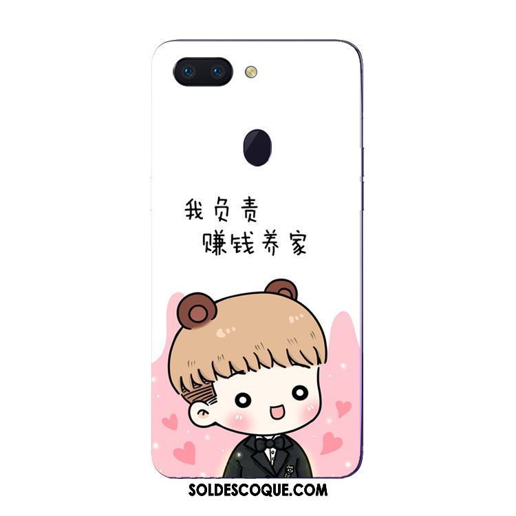 Coque Oppo R15 Pro Charmant Téléphone Portable Amoureux Dessin Animé Fluide Doux Pas Cher