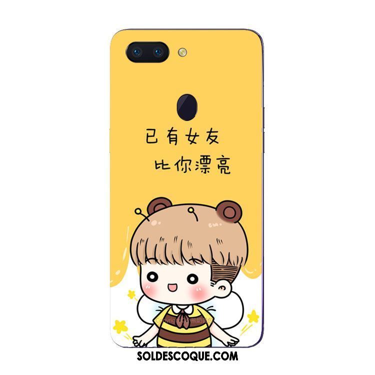 Coque Oppo R15 Pro Charmant Téléphone Portable Amoureux Dessin Animé Fluide Doux Pas Cher