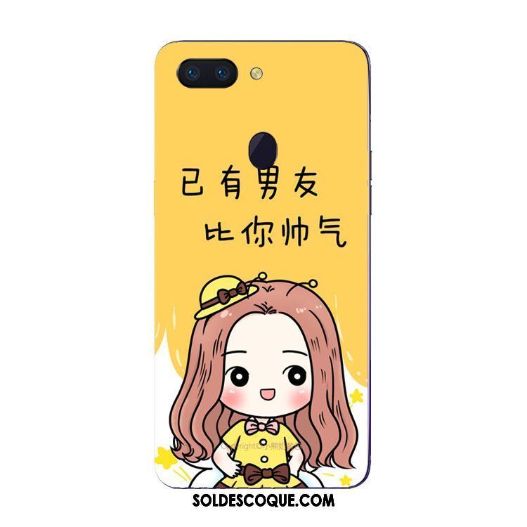 Coque Oppo R15 Pro Charmant Téléphone Portable Amoureux Dessin Animé Fluide Doux Pas Cher