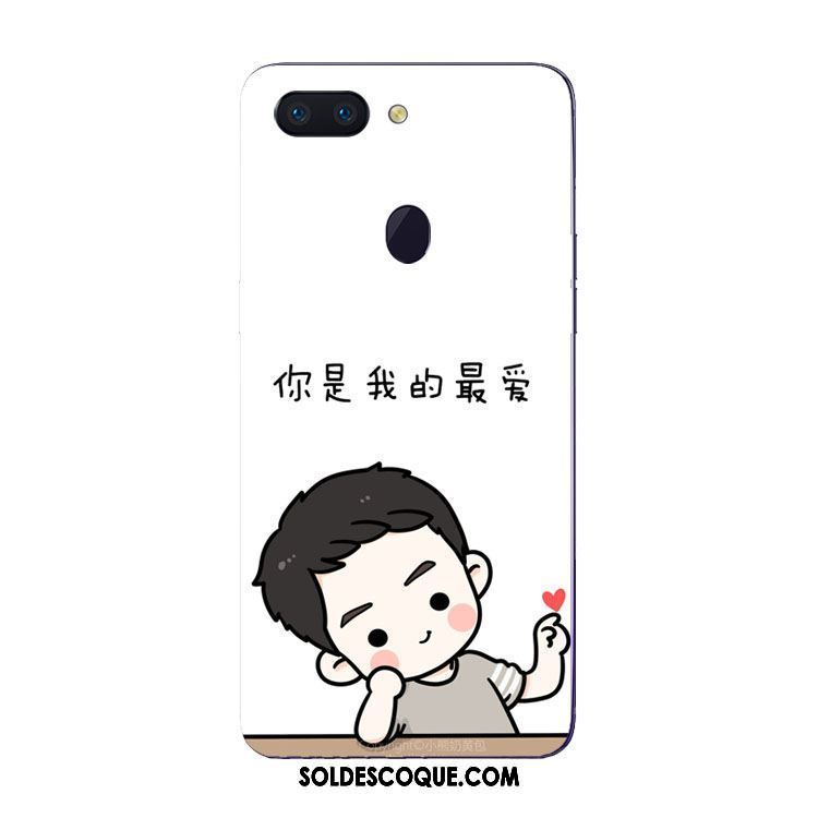 Coque Oppo R15 Pro Charmant Téléphone Portable Amoureux Dessin Animé Fluide Doux Pas Cher