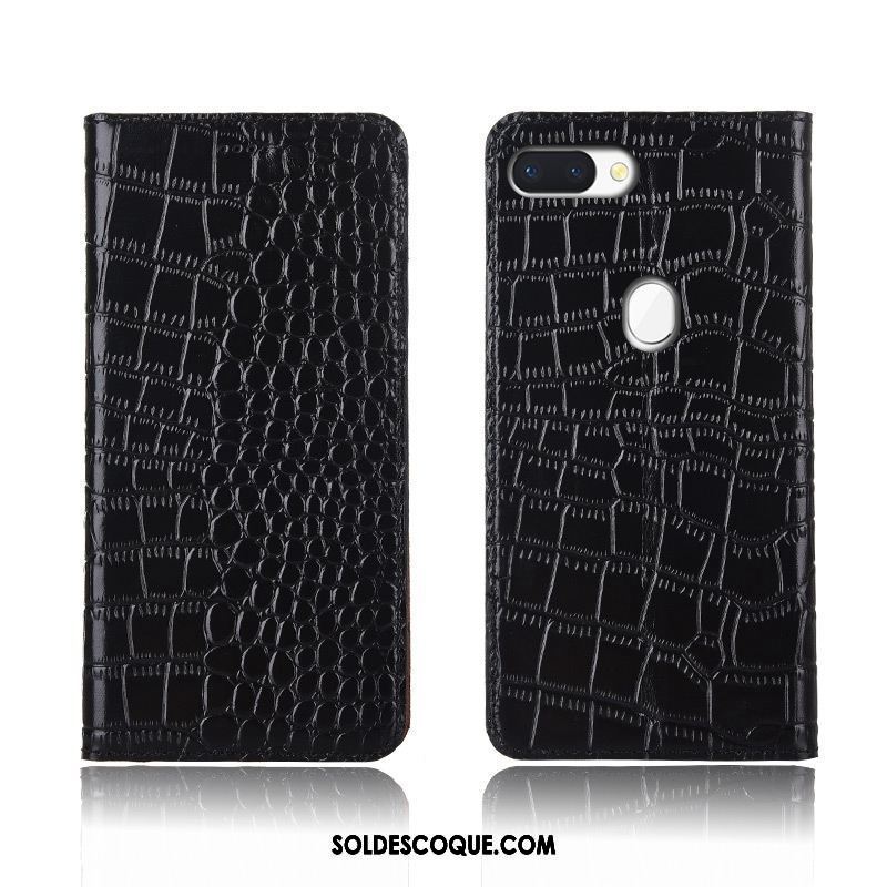 Coque Oppo R15 Pro Cuir Véritable Tout Compris Crocodile Incassable Étui En Cuir Pas Cher