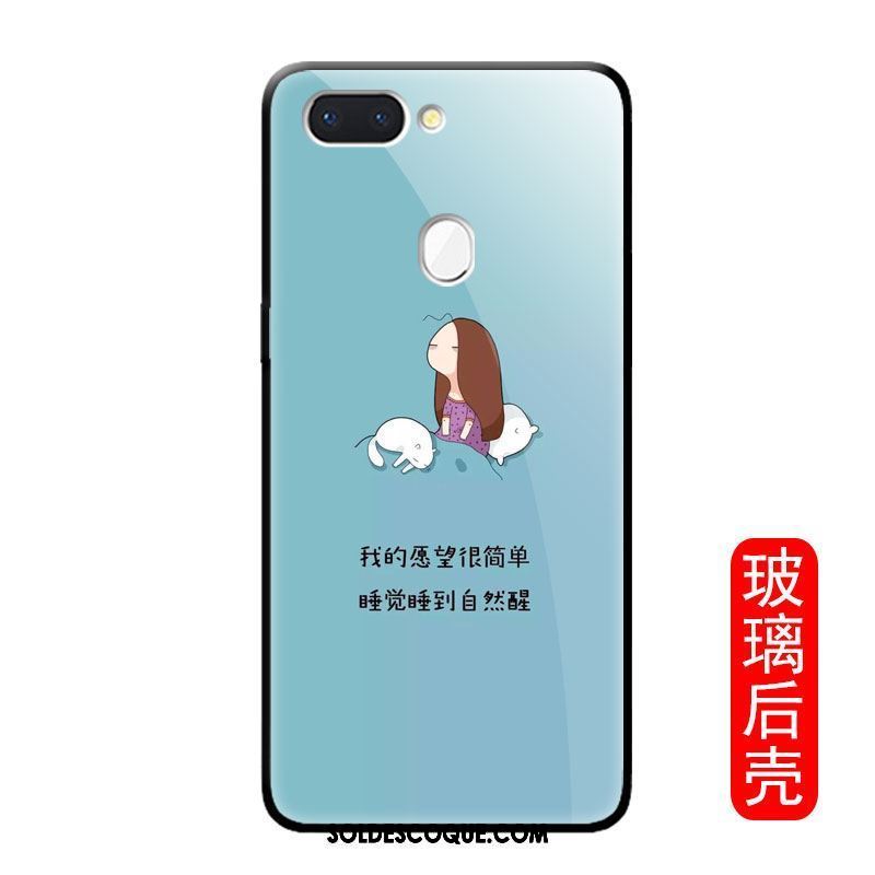 Coque Oppo R15 Pro Drôle Vert Couvercle Arrière Charmant Dessin Animé En Vente