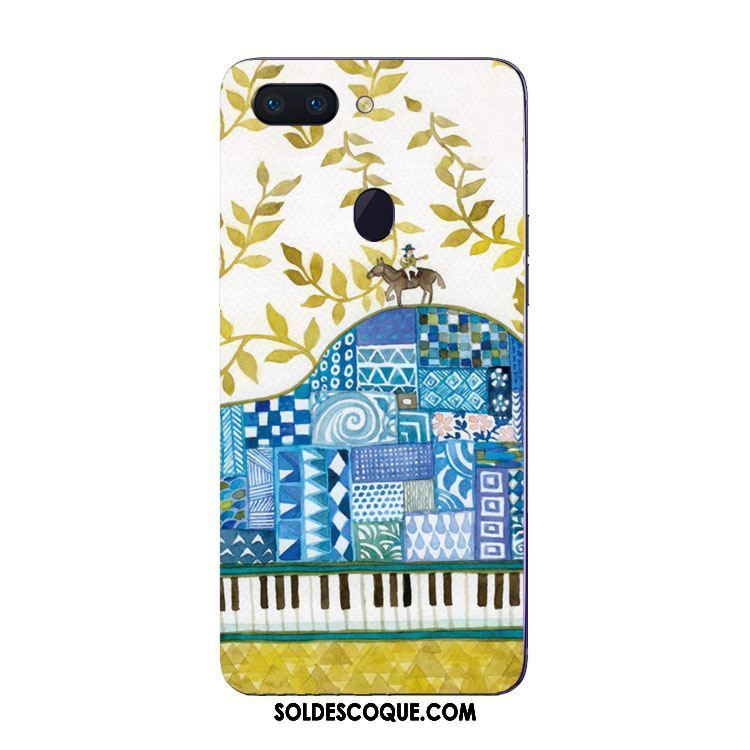 Coque Oppo R15 Pro Fluide Doux Protection Étui Téléphone Portable Vintage Pas Cher