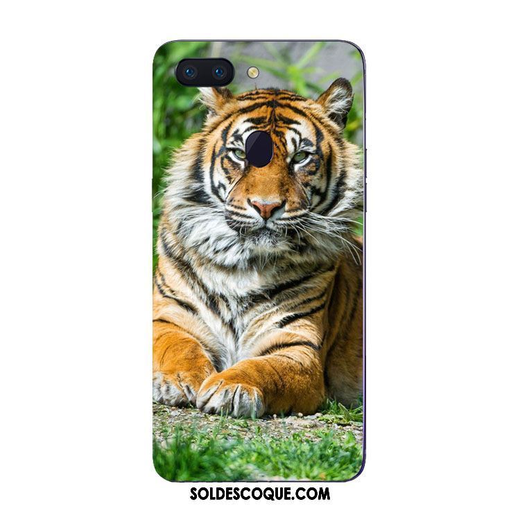 Coque Oppo R15 Pro Fluide Doux Tigre Blanc Protection Étui En Vente