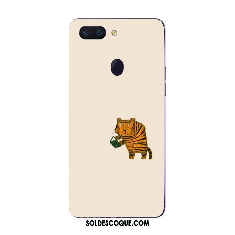 Coque Oppo R15 Pro Fluide Doux Tigre Blanc Protection Étui En Vente