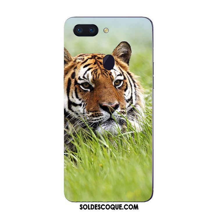 Coque Oppo R15 Pro Fluide Doux Tigre Blanc Protection Étui En Vente