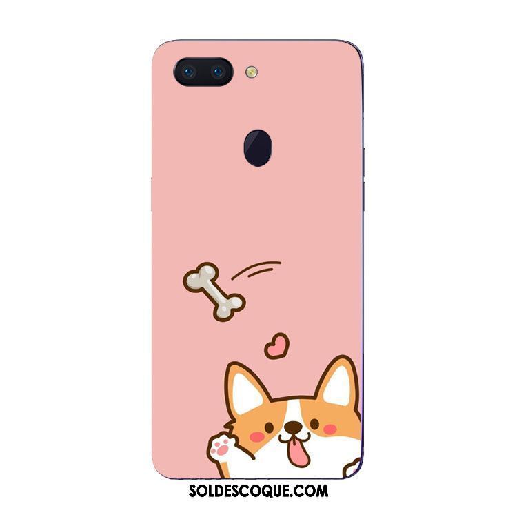 Coque Oppo R15 Pro Fluide Doux Téléphone Portable Tendance Chiens Étui Soldes