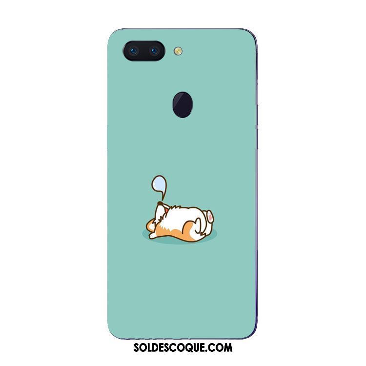 Coque Oppo R15 Pro Fluide Doux Téléphone Portable Tendance Chiens Étui Soldes